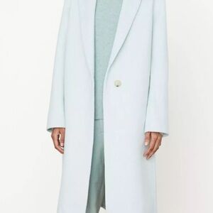 Vince Women's Soft Blue Trench Coat
